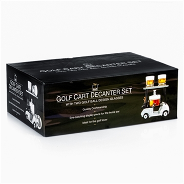 Golf Buddy Decanter Set with Glasses