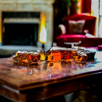 Racing Car Glass Decanter