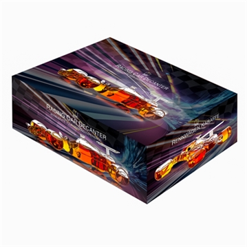 Racing Car Glass Decanter
