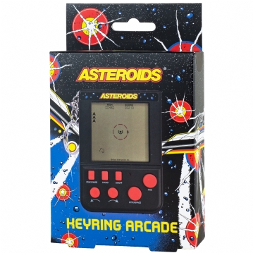 Asteroids Keyring Arcade 
