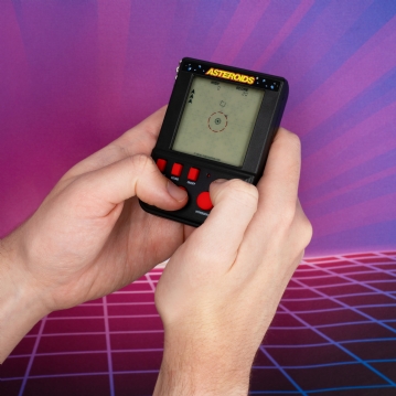 Asteroids Keyring Arcade 