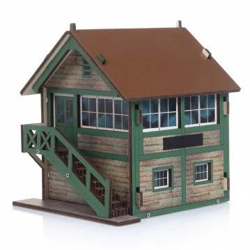Railway Train Signal Box Desk Tidy