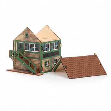 Railway Train Signal Box Desk Tidy