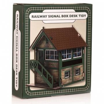 Railway Train Signal Box Desk Tidy
