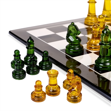Deluxe Glass Chess