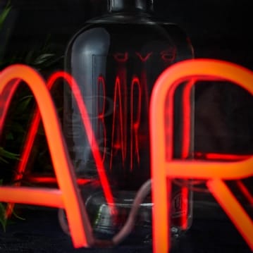 BAR Neon Wall Light Box