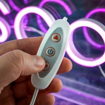 DISCO Neon Wall Light Box