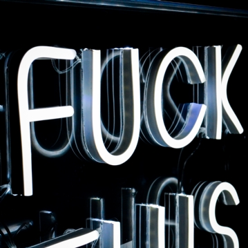Fuck This Shit Extra Large Neon Sign