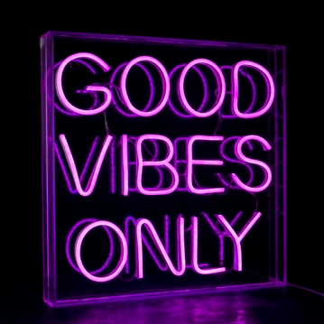 Good Vibes Only Extra Large Neon Sign