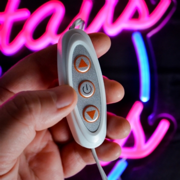 Cocktails and shop dreams led sign
