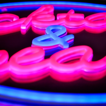 Cocktails & Dreams Neon Wall Light