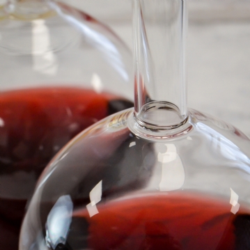 Upside Down Wine Glasses