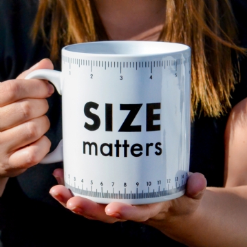 Size Matters Giant Mug