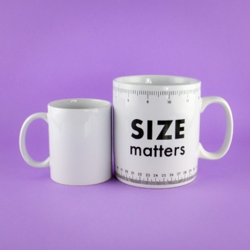 Size Matters Giant Mug