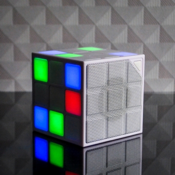 Colour Changing LED Cube Bluetooth Speaker
