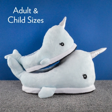 Narwhal slippers sales