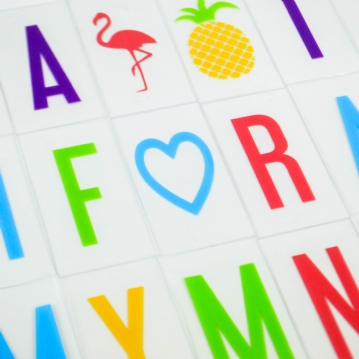 A4 Light Box Colourful Letter Pack