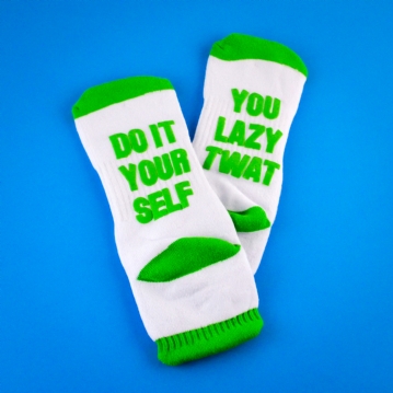 Do It Yourself Rude Socks