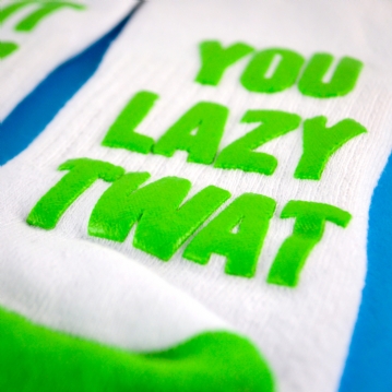 Do It Yourself Rude Socks