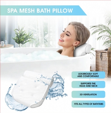 Mesh Bath Pillow