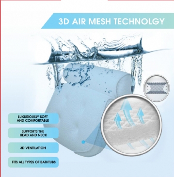 Mesh Bath Pillow