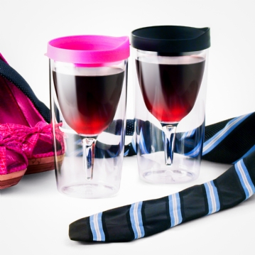 Vino2Go - Portable Wine Glass