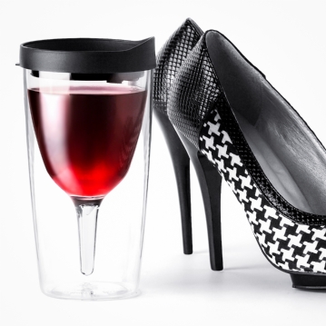 Vino2Go - Portable Wine Glass