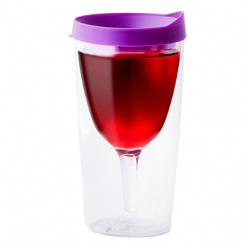 Vino2Go - Portable Wine Glass