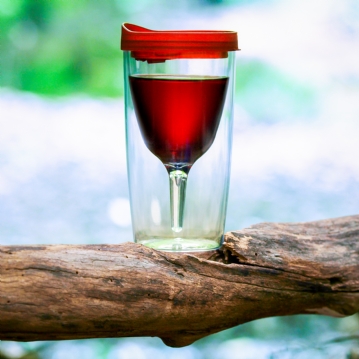 Vino2Go - Portable Wine Glass