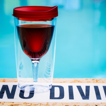 Vino2Go - Portable Wine Glass