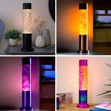 Nova Glitter  Lava Lamps