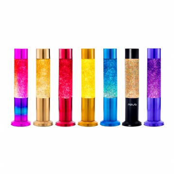 Nova rainbow new arrivals glitter lamp
