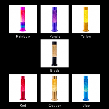 Nova rainbow outlet glitter lamp