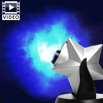 Laser store star projector