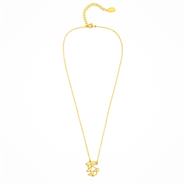 Geometric Rabbit Necklace