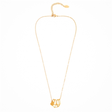 Geometric Sloth Necklace