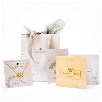 Geometric Sloth Necklace