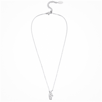 Geometric Penguin Necklace