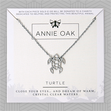 Geometric Turtle Necklace