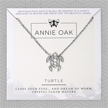 Geometric Turtle Necklace