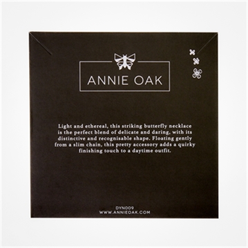 Geometric Butterfly Necklace