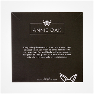 Geometric Kangaroo Necklace