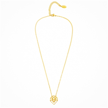 Geometric Lion Necklace