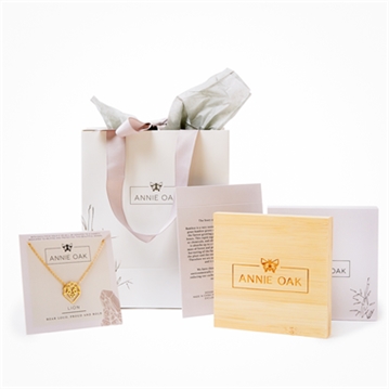 Geometric Lion Necklace