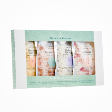 Renew and Restore Bath Salts Set