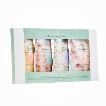 Renew and Restore Bath Salts Set