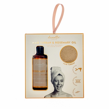 Danielle Hair Turban & Rosemary Oil