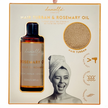 Danielle Hair Turban & Rosemary Oil