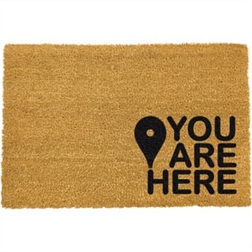 You are Here Doormat