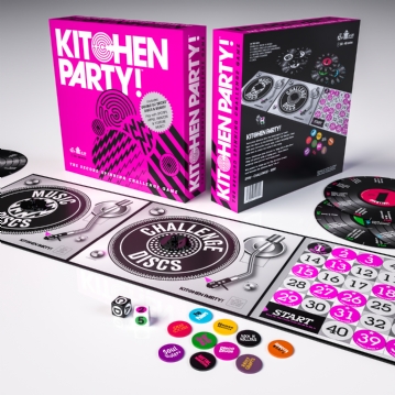 Kitchen Party! Music Board Game
